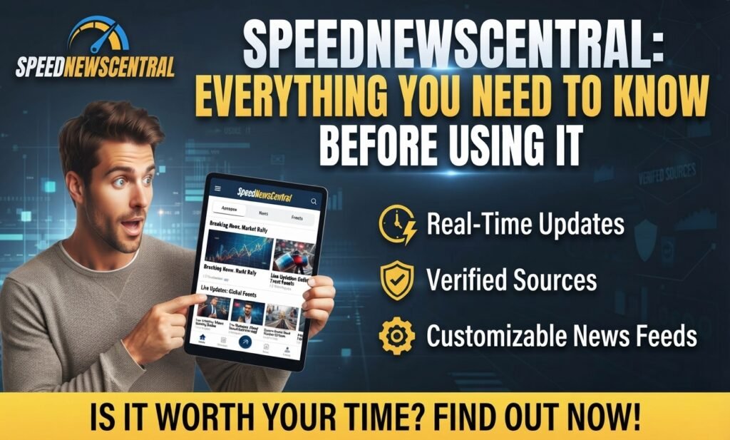 SpeedNewsCentral: Everything You Need to Know Before Using It SpeedNewsCentral